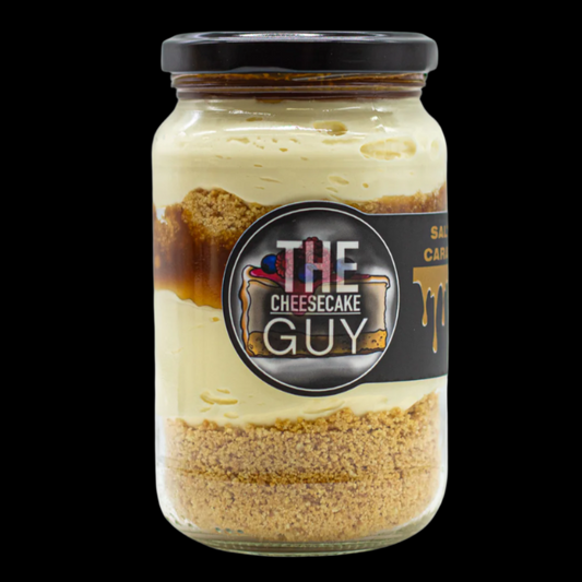 Salted Caramel Cheesecake Jar